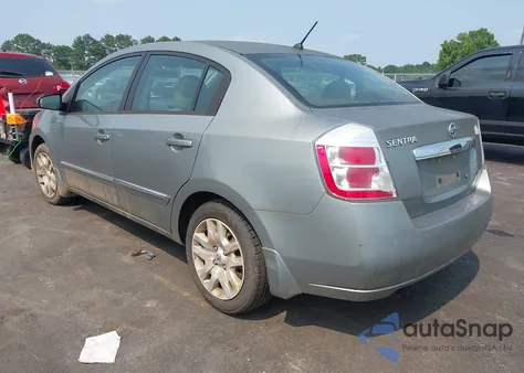 2010 Nissan Sentra 2.0S из США, поврежденный, VIN 3N1AB6AP1AL716877